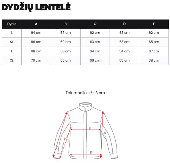 Moteriška rusva žieminė striukė Lota