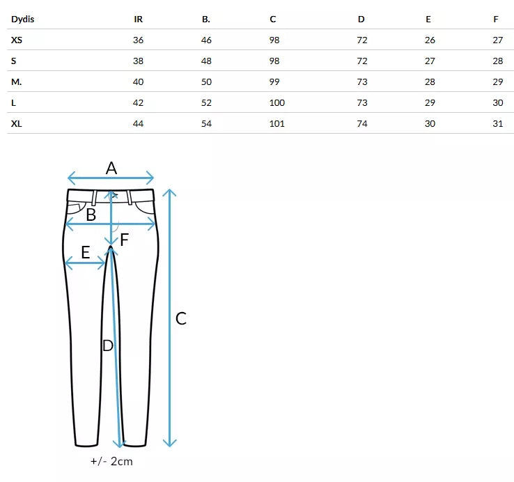 Moteriškos rusvos spalvos kelnės Cargo