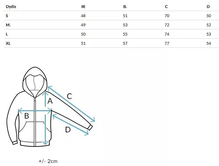Moteriškas baltas džemperis su gobtuvu Trend