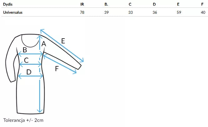 Moteriška rusva blizgi suknelė Twist