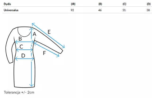Moteriška juoda suknelė Elite