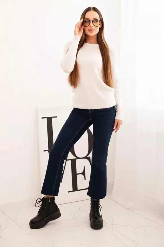 Moteriškas šviesiai rusvas megztinis Arol