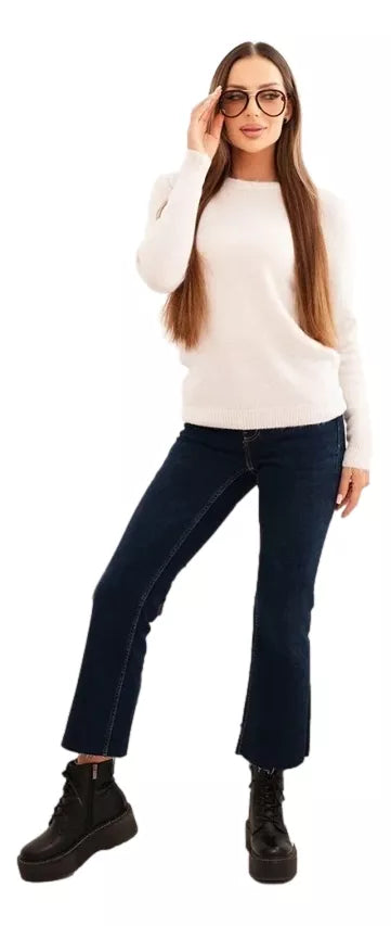 Moteriškas šviesiai rusvas megztinis Arol