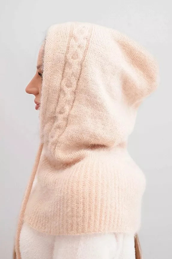 Moteriška šviesiai rusva kepurė Berlin