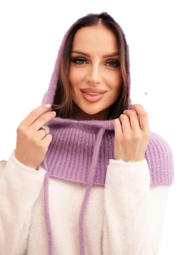 Moteriška šviesiai violetinė kepurė Berlin