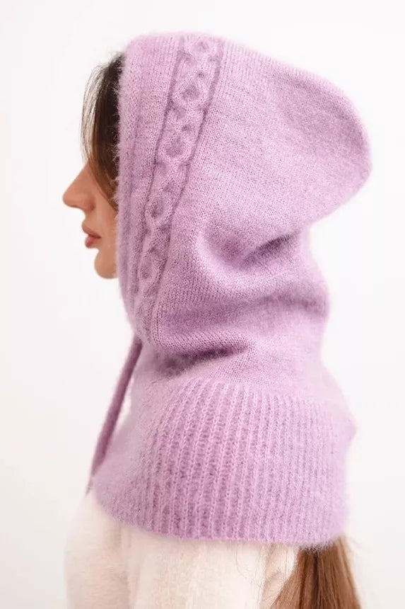 Moteriška šviesiai violetinė kepurė Berlin