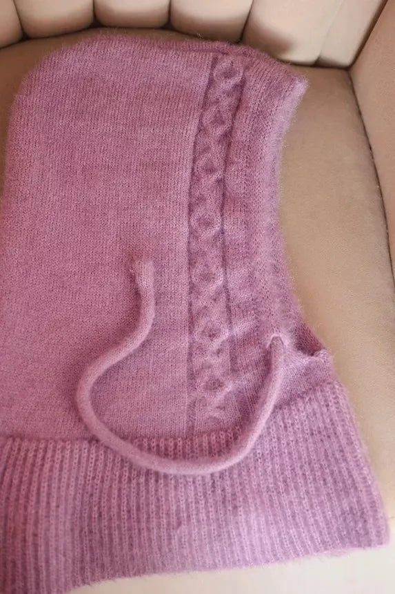 Moteriška šviesiai violetinė kepurė Berlin