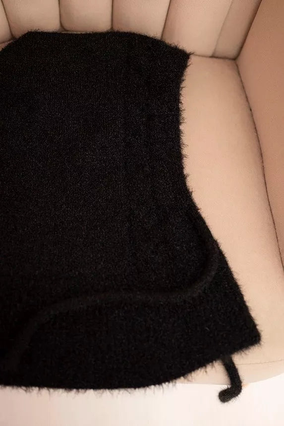 Moteriška juoda kepurė Berlin