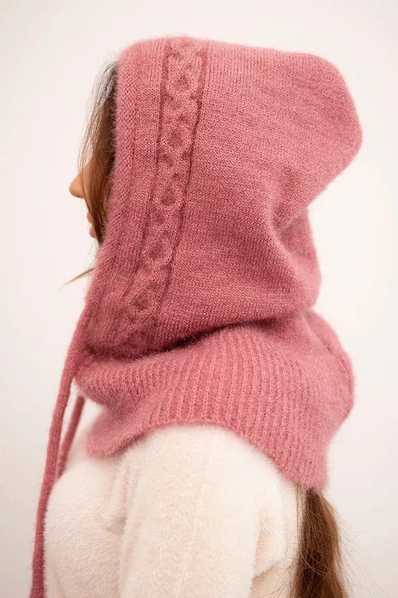 Moteriška rožinė kepurė Berlin