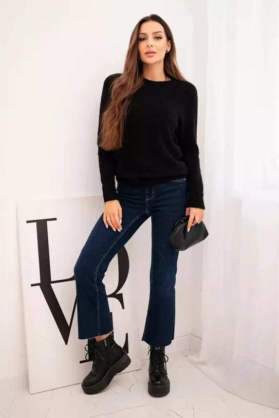 Moteriškas juodas megztinis Arol