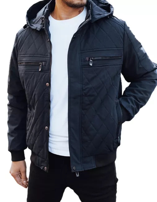 Vyriška tamsiai mėlyna striukė Kuder