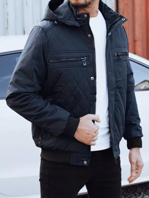 Vyriška tamsiai mėlyna striukė Kuder