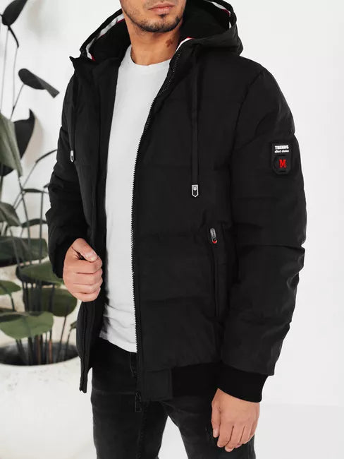 Vyriška juoda žieminė striukė Scot