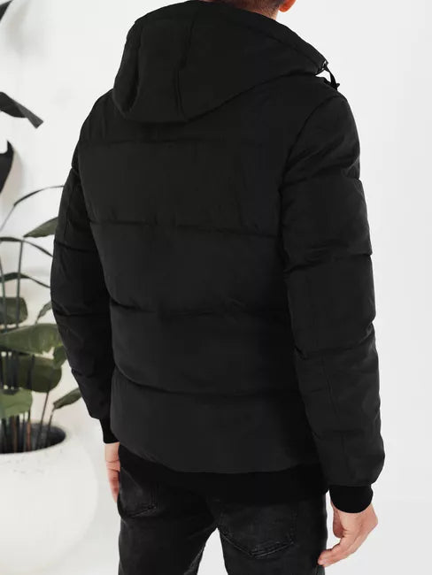 Vyriška juoda žieminė striukė Scot