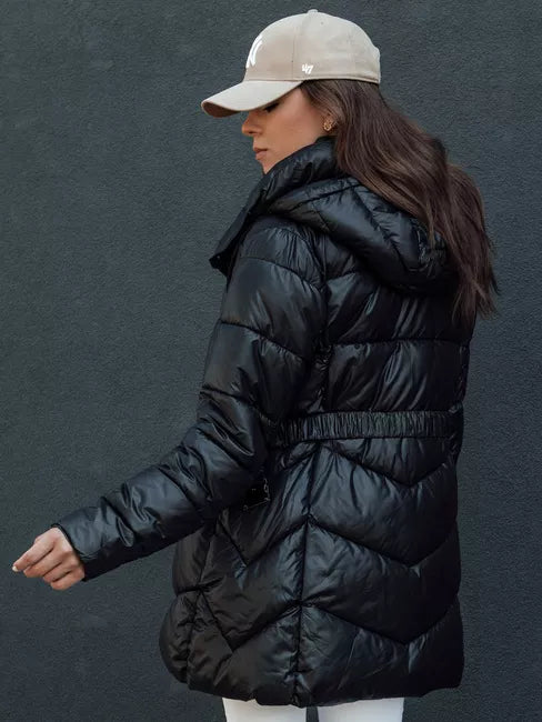 Moteriška juoda striukė Bloom