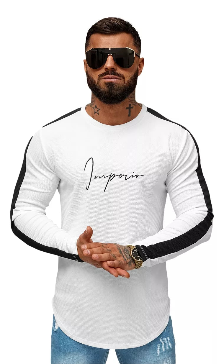 Balta vyriška palaidinė Pero