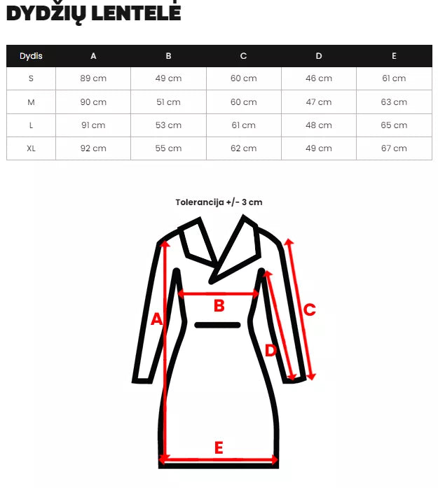 Juodos spalvos žieminė moteriška striukė Marisa