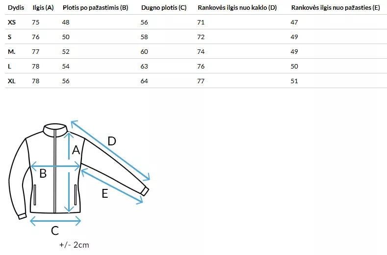 Juoda moteriška striukė Garnit