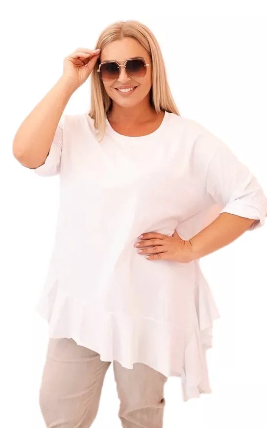 Moteriška balta palaidinė Berin