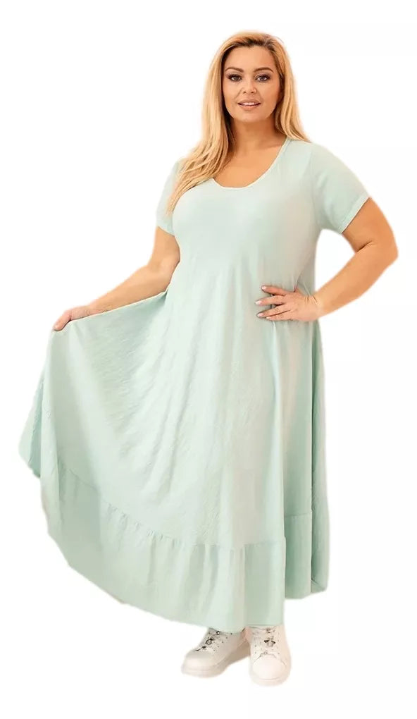 Moteriška mėtinė suknelė Gala