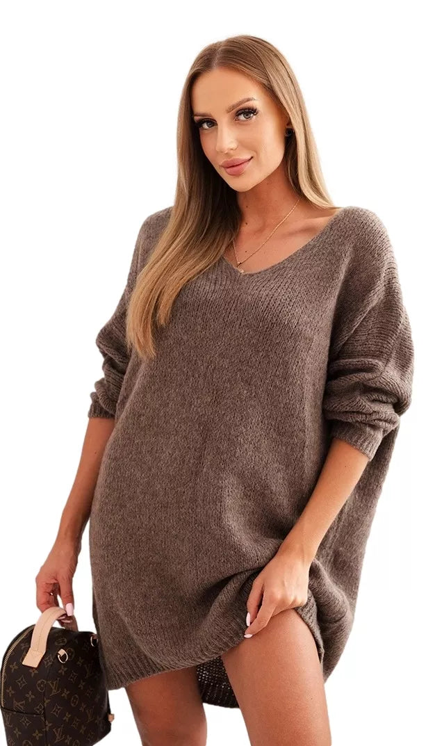 Moteriška ruda suknelė Calon