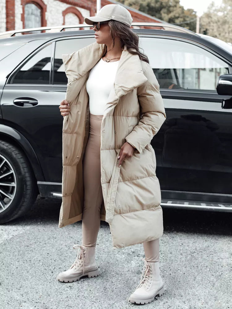 Moteriška rusva dygsniuota striukė Favi