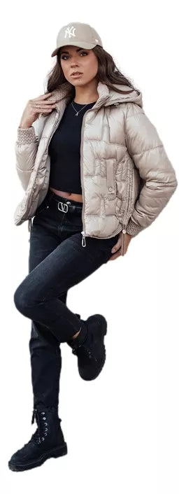 Moteriška rusva žieminė striukė Warm