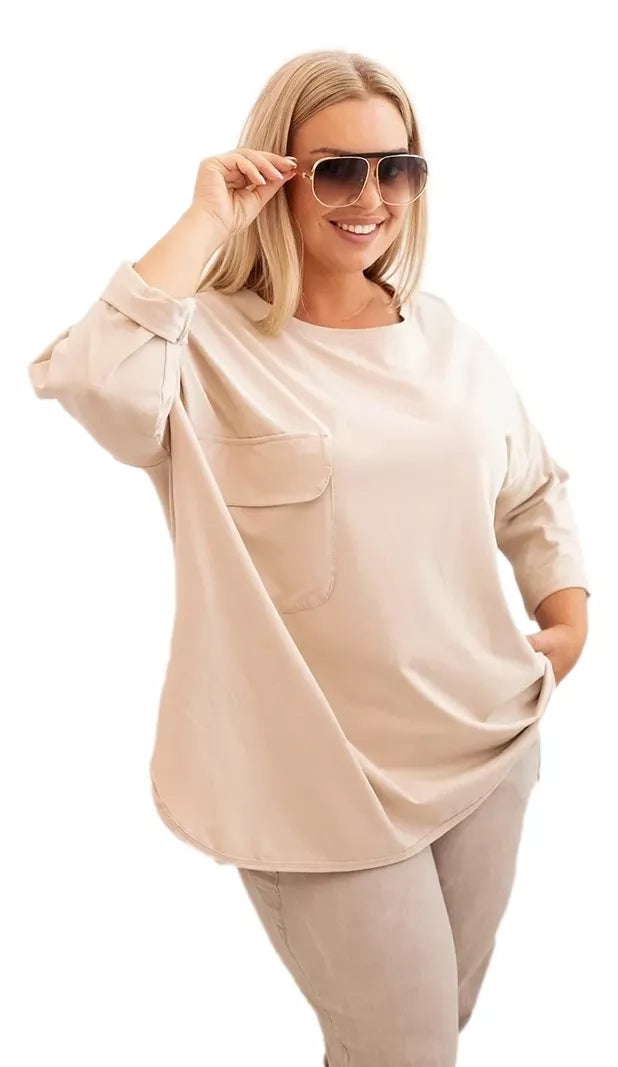 Moteriška šviesiai rusva palaidinė Margo