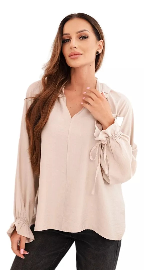 Moteriška šviesiai rusva palaidinė Milan