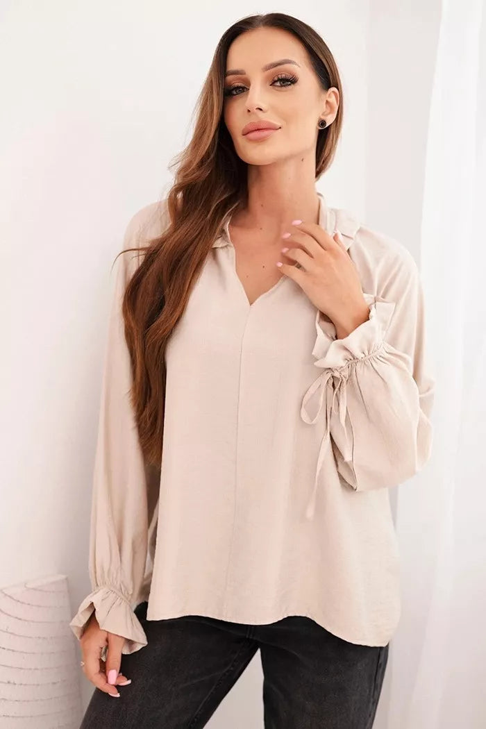 Moteriška šviesiai rusva palaidinė Milan