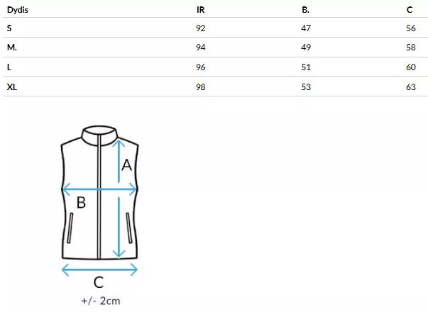 Moteriška tamsiai mėlyna liemenė Legacy