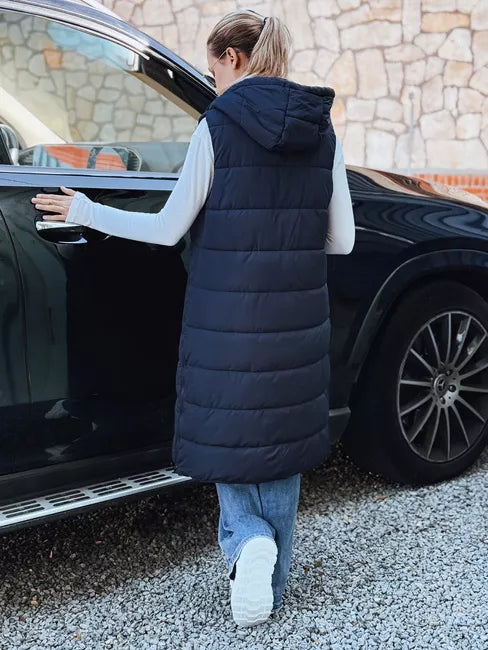 Moteriška tamsiai mėlyna liemenė Legacy