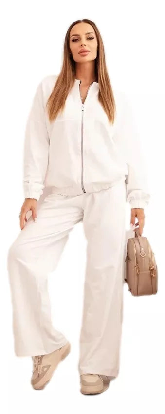 Moteriškas baltas komplektas Fan