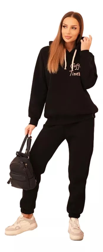 Moteriškas juodas komplektas Coffe