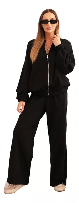 Moteriškas juodas komplektas Fan