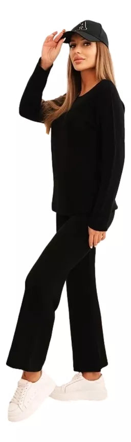 Moteriškas juodas komplektas Lora