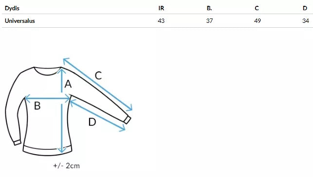 Moteriškas juodas megztinis Lorel