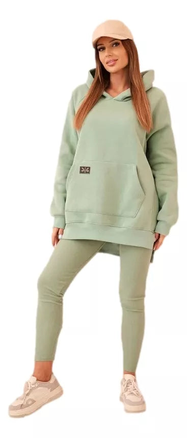 Moteriškas mėtinės spalvos kompleltas Solar