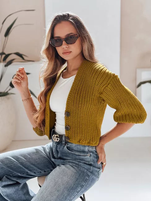 Moteriškas oranžinis megztinis Lorel