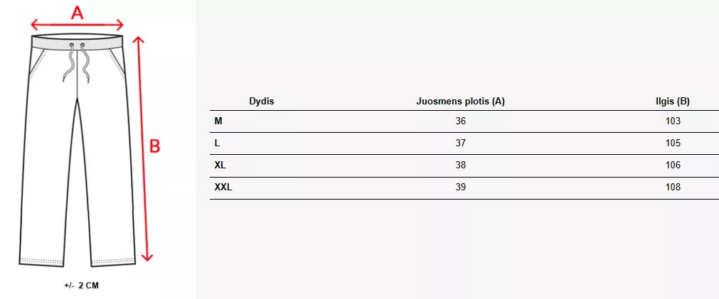 Vyriškos šviesiai pilkos laisvalaikio kelnės Anti