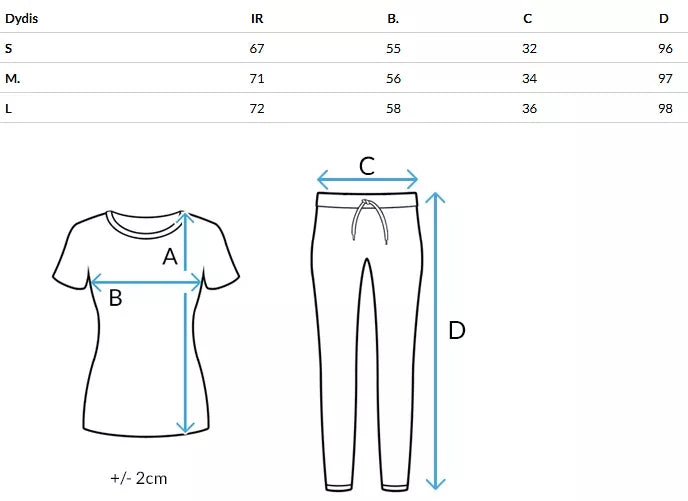 Moteriškas rusvas sportinis komplektas Change