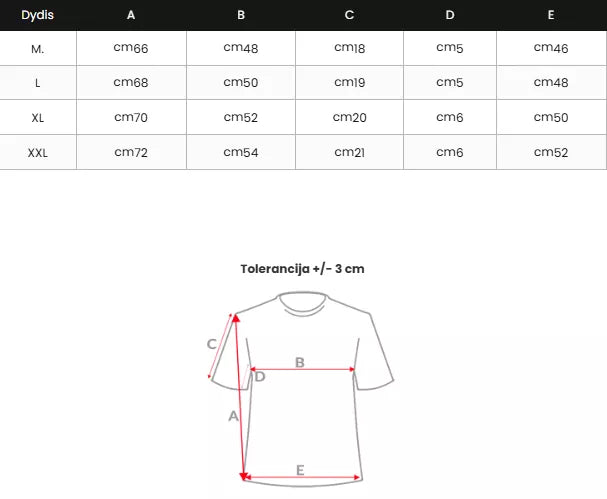 Vyriški baltos spalvos marškinėliai Blackgold