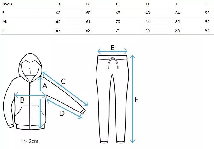 Moteriškas juodas komplektas Future