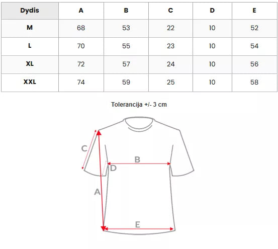 Vyriški juodos spalvos marškiniai Close