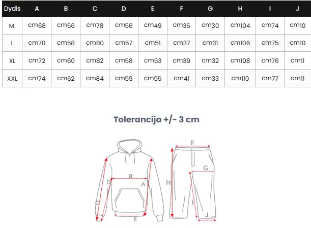 Vyriškas juodas kostiumas Gibon