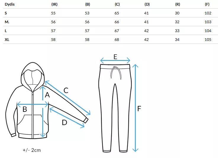 Moteriškas rožinis sportinis kostiumas Newport