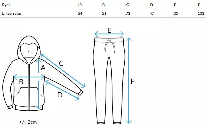 Moteriškas rusvas komplektas Milak