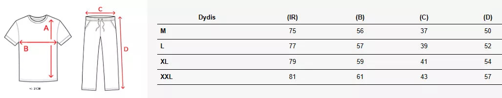 Vyriškas rusvas komplektas Summer