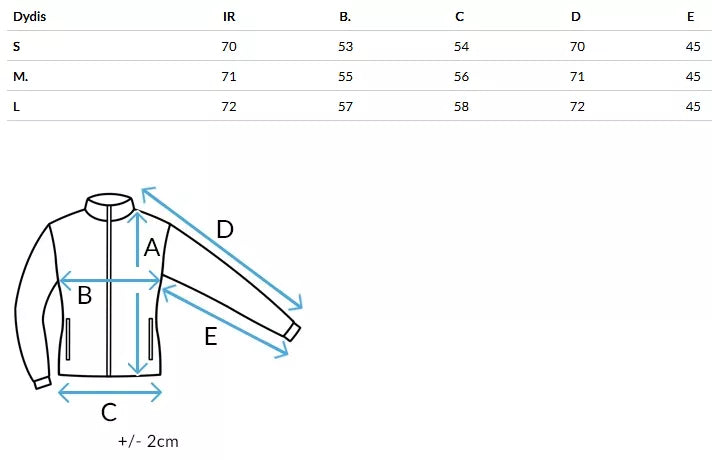 Moteriška ruda striukė Orland