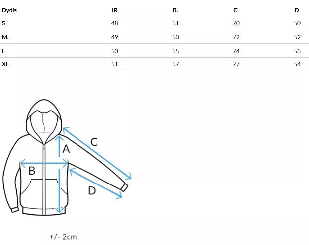 Moteriškas juodas džemperis su gobtuvu Sonia